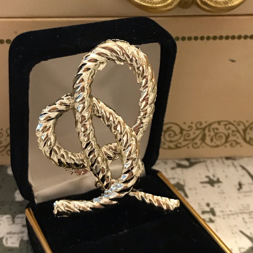 Silver pin